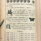 Robinson's Progressive Table Book, 1862, with Wonderful Hand-colored