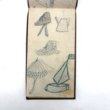 Lap Desk and Contents (Including Marvelous Notebook Drawings) of Nettie Hathaway, 1876-1902