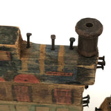 Wonderful Old Kid Made Set of Train Cars, with Three Locomotives!