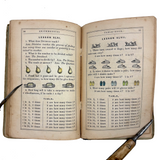 Robinson's Progressive Table Book, 1862, with Wonderful Hand-colored