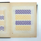 Early, Fine, German Froebel Kindergarten Paper Weaving Album (Accordion Fold)