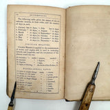 Robinson's Progressive Table Book, 1862, with Wonderful Hand-colored