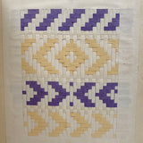 Early, Fine, German Froebel Kindergarten Paper Weaving Album (Accordion Fold)