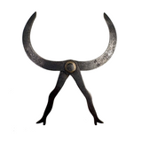 Sculptural Antique Long and Lanky Ladies Legs Machinist Calipers Monogrammed ES