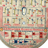 Extra Nice, Extra Packed WWI US Navy & Merchant Marines Double Sided Mechanical Signal Chart