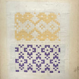 Early, Fine, German Froebel Kindergarten Paper Weaving Album (Accordion Fold)