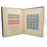 Early, Fine, German Froebel Kindergarten Paper Weaving Album (Accordion Fold)