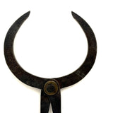 Sculptural Antique Long and Lanky Ladies Legs Machinist Calipers Monogrammed ES