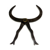Sculptural Antique Long and Lanky Ladies Legs Machinist Calipers Monogrammed ES