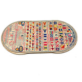 Extra Nice, Extra Packed WWI US Navy & Merchant Marines Double Sided Mechanical Signal Chart
