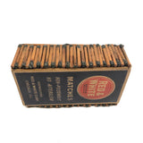 Sweet and Self-Reflexive Old Match Covered Match Box