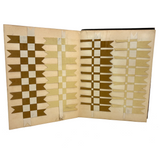 Early, Fine, German Froebel Kindergarten Paper Weaving Album (Accordion Fold)