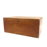 Mid 19th C. Grain Painted Box (Eyes and Arches)