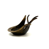 Heavily Patinated (Much Used!) Walter Bosse for Herta Baller 1950s Brass "Hand" Ashtray
