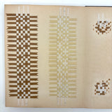 Early, Fine, German Froebel Kindergarten Paper Weaving Album (Accordion Fold)