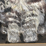 To Lilith Isabel with Love From Grandma, 1916 Watercolor Kitten by Elizabeth Harding Beckwith