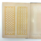 Early, Fine, German Froebel Kindergarten Paper Weaving Album (Accordion Fold)
