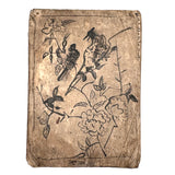 Marvelously Expressive Birds in Nature, Japanese Edo Period (1830-40s) Sketchbook of Original Ink Drawings