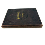 Early, Fine, German Froebel Kindergarten Paper Weaving Album (Accordion Fold)