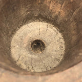 Old Carved Wooden Cup (Presumed Dipper Bowl) with Smiling Imp