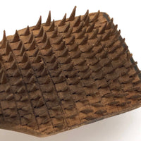 Amazing Antique Carved Miniature Comb with Tiny Shape Wooden Teeth