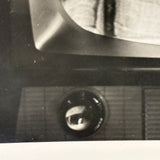 The George and Gracie Show Shot on Screen, 1950s Snapshot Photo