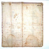 Stunning, Very Scarce 1820s Masonic Silk Apron, Lewis Roberson, Weathersfield, Vermont