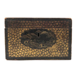 Stunning C. 1800 Very Fine Chinese Export (Canton) Lacquered Tea Caddy