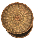 Set of Three Progressively Sized Old Wabanaki Sweet Grass Baskets