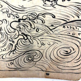 Marvelously Expressive Birds in Nature, Japanese Edo Period (1830-40s) Sketchbook of Original Ink Drawings