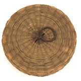 Set of Three Progressively Sized Old Wabanaki Sweet Grass Baskets