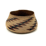 Stunning, Beautiful Condition Hupa/Karuk/Yoruk Northwest Native Basket with Geometric Pattern