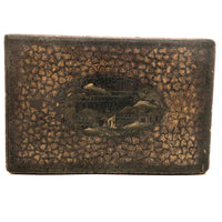 Stunning C. 1800 Very Fine Chinese Export (Canton) Lacquered Tea Caddy