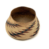 Stunning, Beautiful Condition Hupa/Karuk/Yoruk Northwest Native Basket with Geometric Pattern