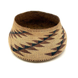 Stunning, Beautiful Condition Hupa/Karuk/Yoruk Northwest Native Basket with Geometric Pattern