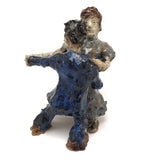 Fabulous Dancing Couple, Ceramic Sculpture by Unknown Artist