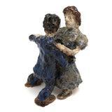 Fabulous Dancing Couple, Ceramic Sculpture by Unknown Artist