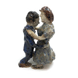 Fabulous Dancing Couple, Ceramic Sculpture by Unknown Artist