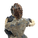 Fabulous Dancing Couple, Ceramic Sculpture by Unknown Artist