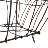 Antique Handmade Wirework Planter Basket