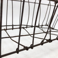 Antique Handmade Wirework Planter Basket
