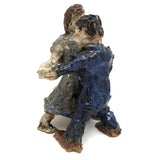 Fabulous Dancing Couple, Ceramic Sculpture by Unknown Artist