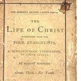The Life of Christ, 1870, with Unholy Endpaper Drawings!
