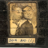 Drue and ?, Taped Over Vintage Photobooth Snap