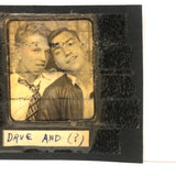 Drue and ?, Taped Over Vintage Photobooth Snap
