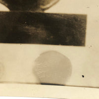 Snapshot of Charles-Albert Despiau's Little Peasant Girl Bust with Fingerprints (Presumed Captured on Vitrine Glass)