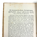 The Life of Christ, 1870, with Unholy Endpaper Drawings!