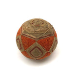 Beautiful Antique Pennsylvania Amish Sewing Ball (with a bit of darned repair, too)