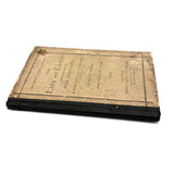 The Life of Christ, 1870, with Unholy Endpaper Drawings!