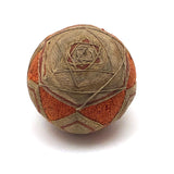 Beautiful Antique Pennsylvania Amish Sewing Ball (with a bit of darned repair, too)